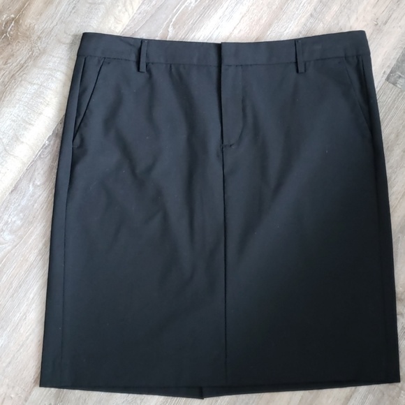 Gap Stretch Skirt Womens Plus Size Black - Picture 4 of 7